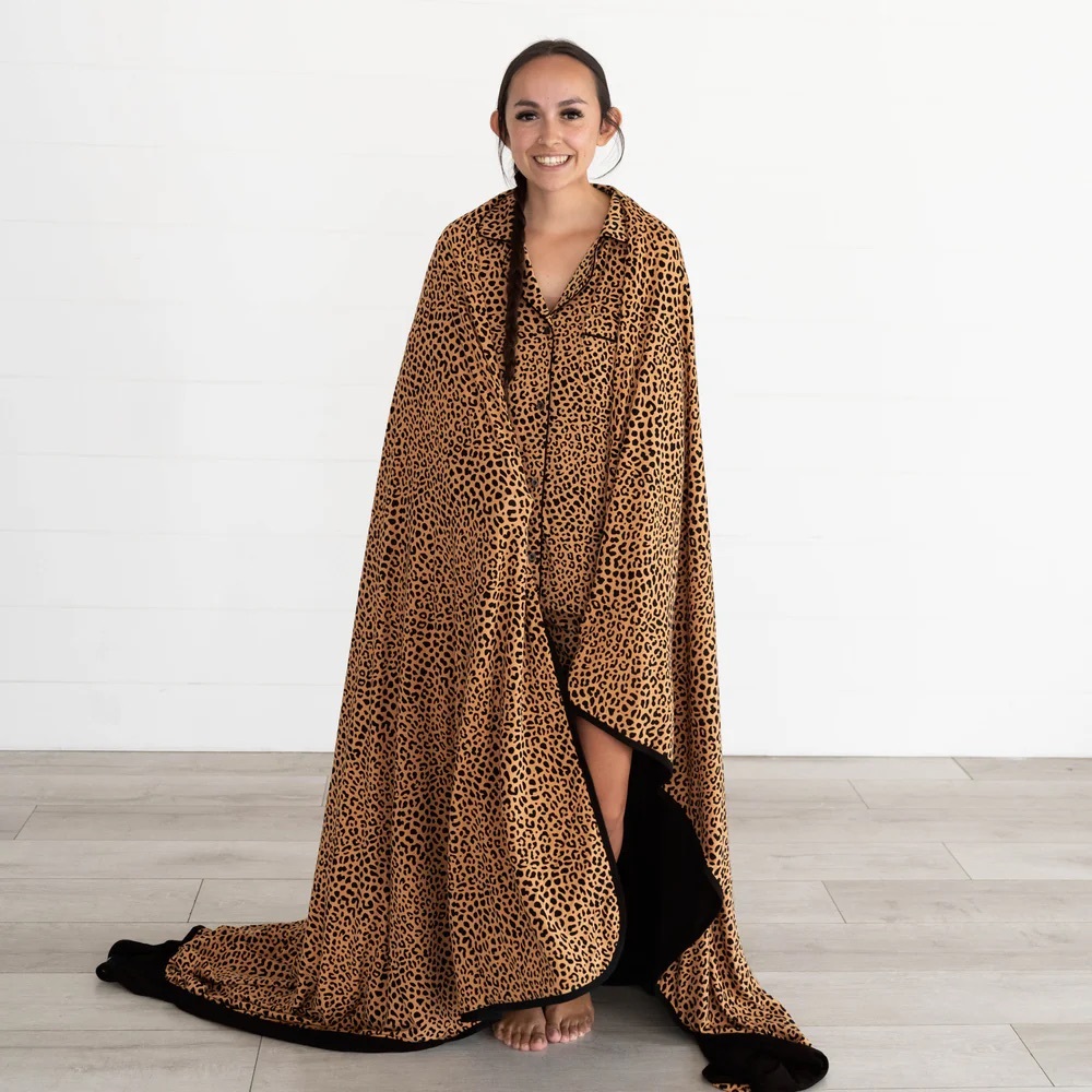 Leopard Print Cozy Blanket